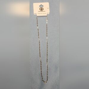 GIANI BERNINI, STERLING SILVER, DISCO CHAIN NECKLACE, MADE IN ITALY